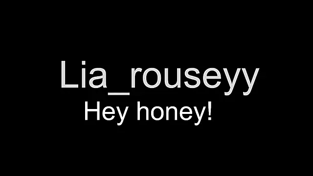 lia rouseyy online show from September 26, 2025, 3:57 am