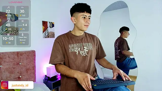 Snapshot of Andy_Justgame chatting on October 4, 2025, 3:41 am Andy Justgame online show from October 4, 2025, 3:41 am