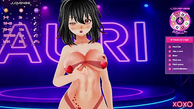 Auri Hikaru online show from November 17, 2025, 6:01 pm