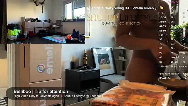 SwingWingWomanSweden online show from September 26, 2025, 7:04 am