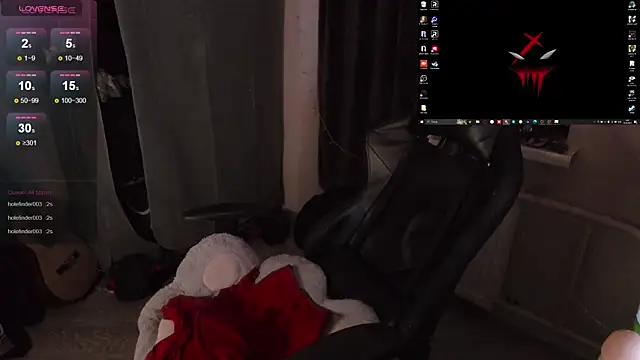 Snapshot of Melante chatting on October 20, 2025, 1:40 am Melante online show from October 20, 2025, 1:40 am