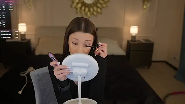 Selena Glow online show from February 13, 2026, 11:38 pm