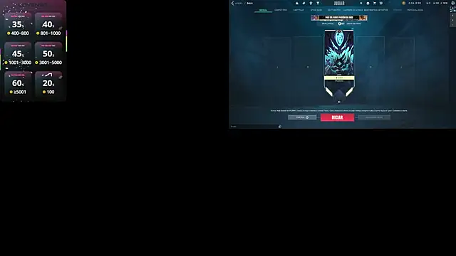 EvelynLips  online show from September 20, 2025, 4:17 am