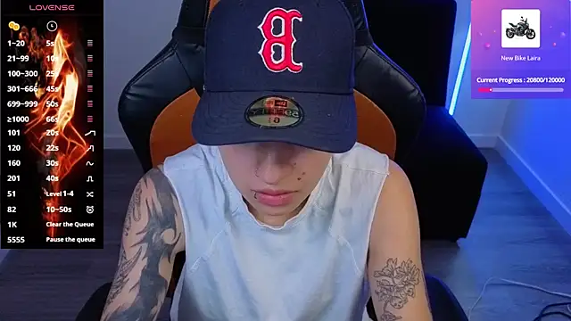 Snapshot of imlaiaaa chatting on October 7, 2025, 9:05 pm imlaiaaa online show from October 7, 2025, 9:05 pm