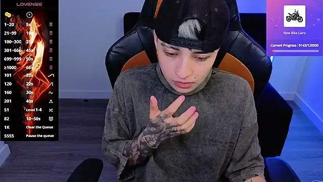 Snapshot of imlaiaaa chatting on October 3, 2025, 9:27 pm imlaiaaa online show from October 3, 2025, 9:27 pm