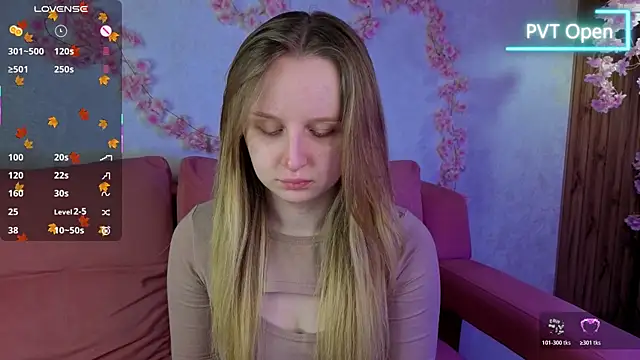 Rina Panic online show from November 24, 2025, 1:05 am