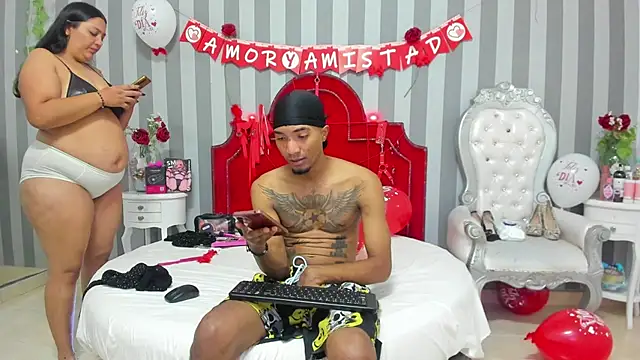 CaroyAndy online show from February 12, 2026, 12:38 pm