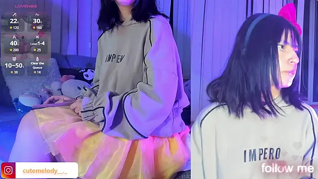 Snapshot of Melody-chers chatting on February 20, 2026, 9:22 am Melody-chers online show from February 20, 2026, 9:22 am