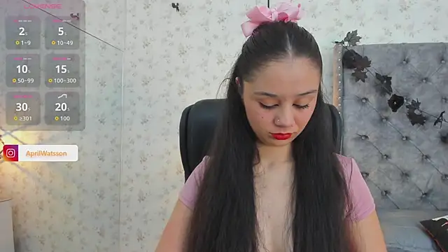 Snapshot of Aprilwatson chatting on October 21, 2025, 7:46 pm Aprilwatson online show from October 21, 2025, 7:46 pm