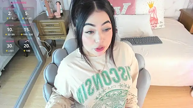 Snapshot of MeganStar__ chatting on October 8, 2025, 11:45 am MeganStar   online show from October 8, 2025, 11:45 am