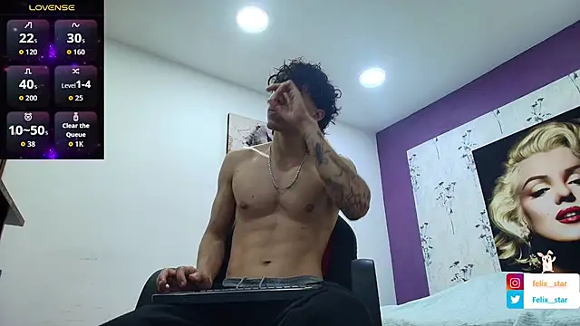 Snapshot of felix__star chatting on October 24, 2025, 9:25 pm felix  star online show from October 24, 2025, 9:25 pm