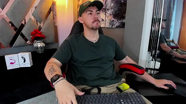 BrunoWalkerr online show from October 18, 2025, 1:02 pm