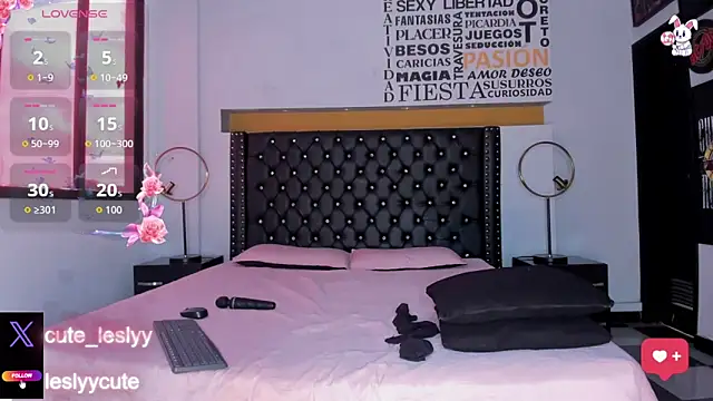 lesly cutee online show from November 7, 2025, 12:21 pm