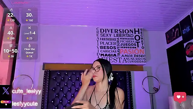 lesly cutee online show from January 11, 2026, 12:34 pm