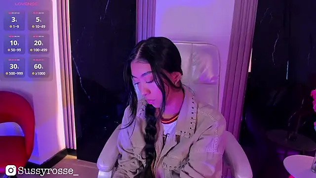 Sussyrosse  online show from February 24, 2026, 9:15 pm