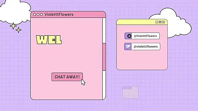 violetttflowers online show from October 27, 2025, 10:54 pm