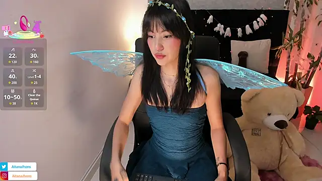 Aitana Jhons online show from October 2, 2025, 12:19 pm