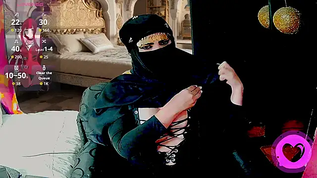 Snapshot of SultanaLayla chatting on November 1, 2025, 8:14 pm SultanaLayla online show from November 1, 2025, 8:14 pm