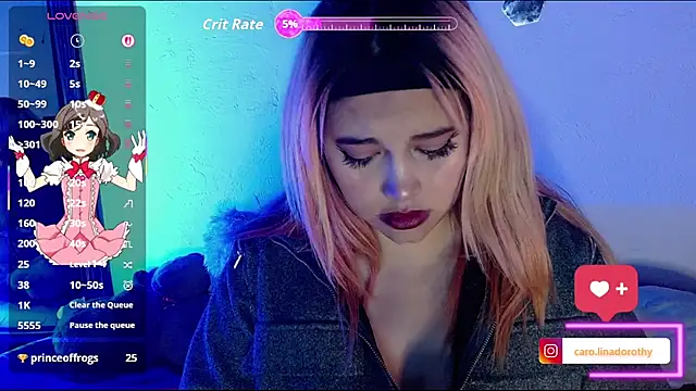 Snapshot of caro_lina20 chatting on September 24, 2025, 4:41 am caro lina20 online show from September 24, 2025, 4:41 am