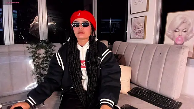 Snapshot of Cleo-smith chatting on October 1, 2025, 1:55 am Cleo-smith online show from October 1, 2025, 1:55 am