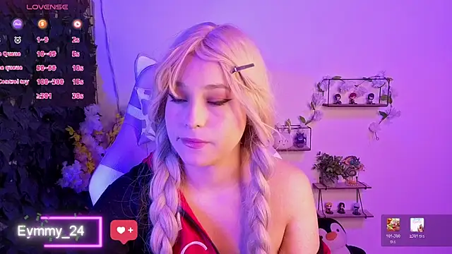 Eymmy 24 online show from April 13, 2026, 1:09 am