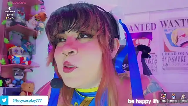 Lucycosplay777 online show from May 29, 2026, 2:39 am