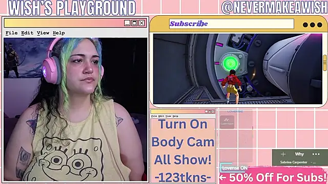 nevermakeawish online show from February 26, 2026, 4:51 pm