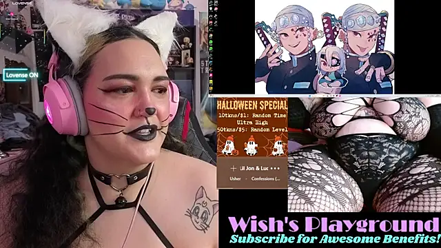 Snapshot of nevermakeawish chatting on October 29, 2025, 5:28 am nevermakeawish online show from October 29, 2025, 5:28 am