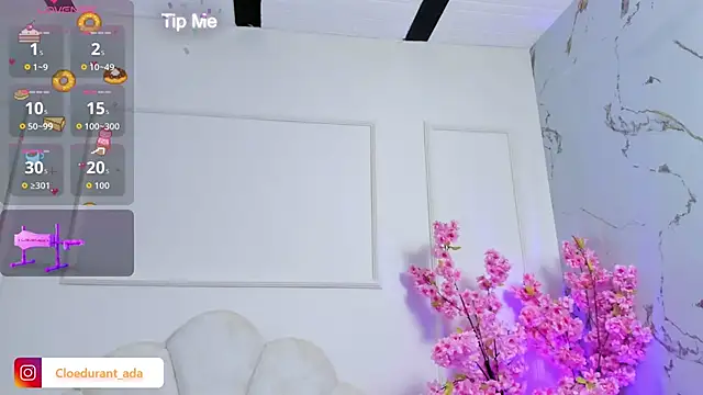 Snapshot of Cloedurant chatting on September 29, 2025, 8:03 pm Cloedurant online show from September 29, 2025, 8:03 pm