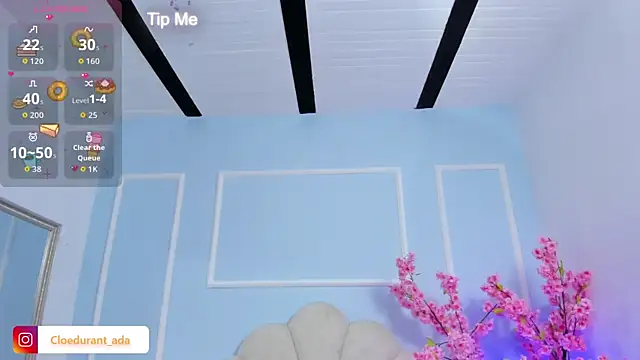 Snapshot of Cloedurant chatting on September 15, 2025, 7:36 pm Cloedurant online show from September 15, 2025, 7:36 pm