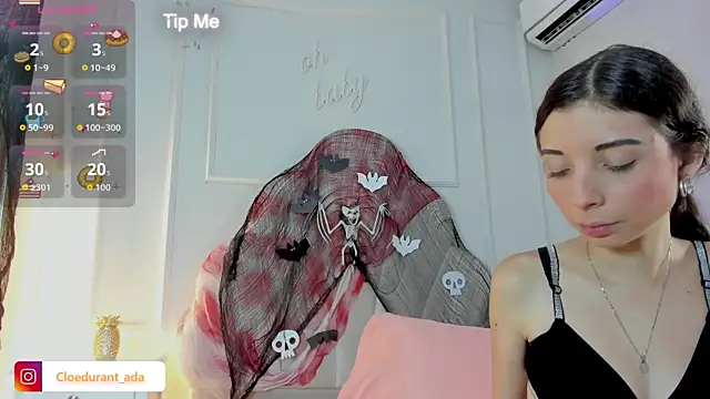 Snapshot of Cloedurant chatting on October 29, 2025, 8:08 pm Cloedurant online show from October 29, 2025, 8:08 pm