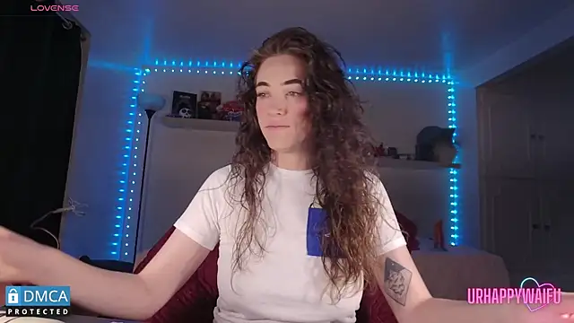 Snapshot of urhappywaifu chatting on October 21, 2025, 12:21 am urhappywaifu online show from October 21, 2025, 12:21 am