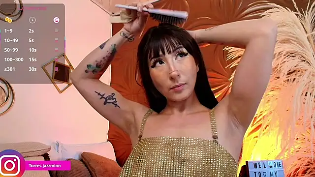 Snapshot of Jazmintorress chatting on September 28, 2025, 12:12 pm Jazmintorress online show from September 28, 2025, 12:12 pm