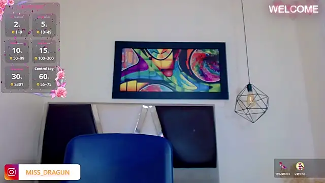 Rachell Valentina online show from October 8, 2025, 7:14 pm