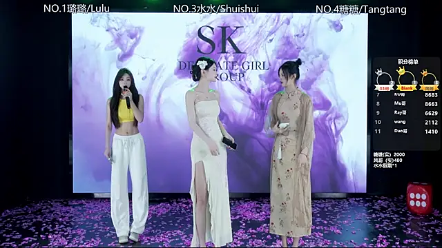 Snapshot of SK-001 chatting on January 6, 2026, 12:31 pm SK-001 online show from January 6, 2026, 12:31 pm