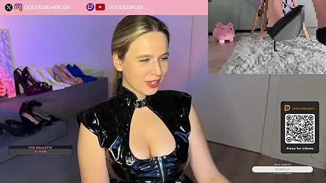 GoddessRoss online show from November 20, 2025, 6:30 pm