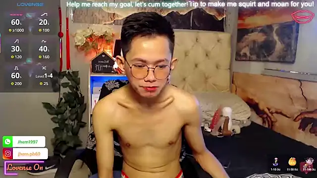 Skinny CumLoader69 online show from October 24, 2025, 11:15 pm