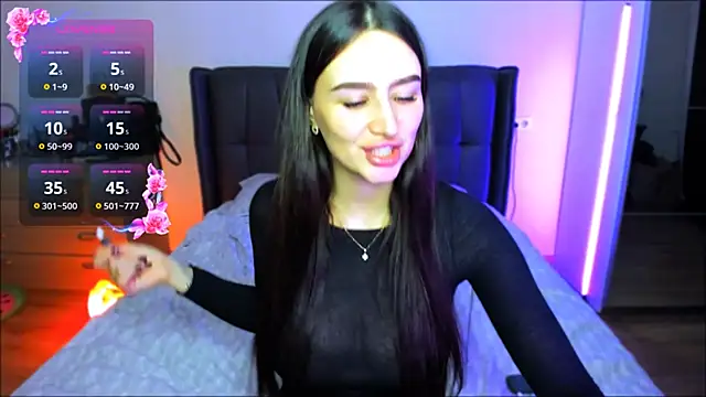 Veronica Larsson online show from October 10, 2025, 5:14 pm