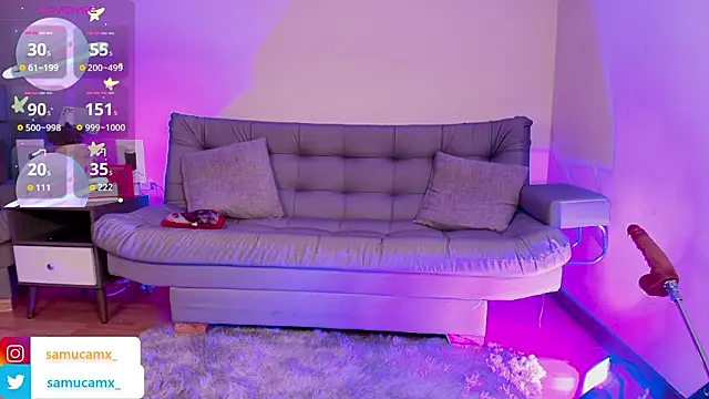 samucamx  online show from March 8, 2026, 2:04 am