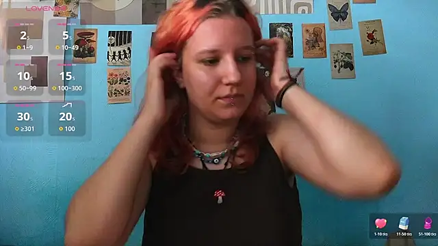 Hailey Foxy online show from July 25, 2026, 1:39 pm