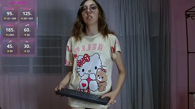 AnnieSparkle online show from March 11, 2026, 11:21 pm