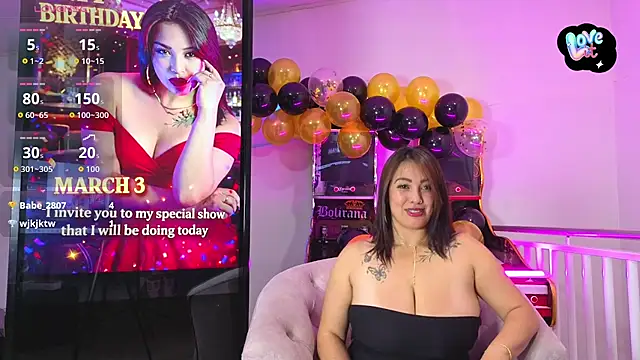 Snapshot of ReginaRosetti chatting on March 3, 2026, 1:07 pm ReginaRosetti online show from March 3, 2026, 1:07 pm