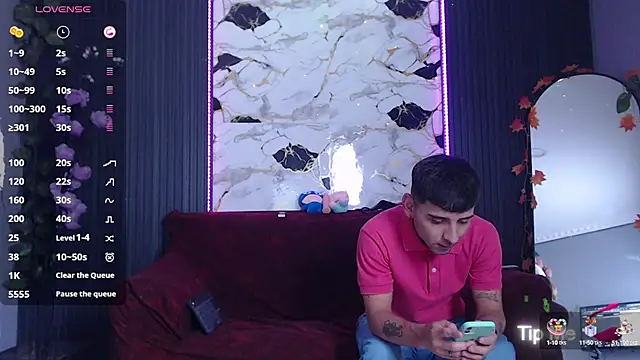 Snapshot of SpicyBoys_X chatting on October 18, 2025, 1:18 am SpicyBoys X online show from October 18, 2025, 1:18 am