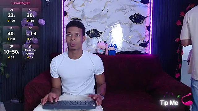 Snapshot of SpicyBoys_X chatting on October 26, 2025, 12:00 am SpicyBoys X online show from October 26, 2025, 12:00 am