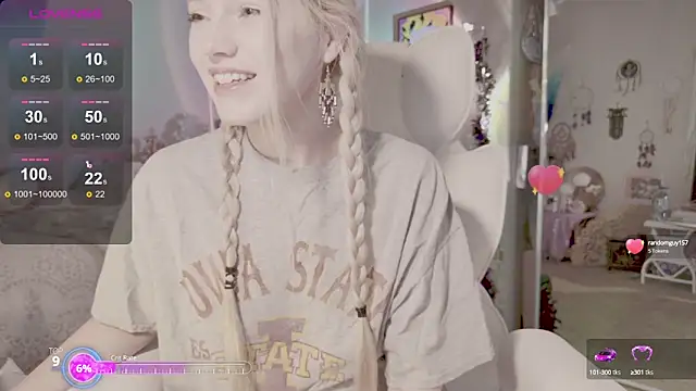 Snapshot of Talulaa chatting on September 29, 2025, 8:03 pm Talulaa online show from September 29, 2025, 8:03 pm