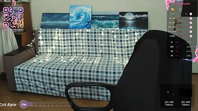 Snapshot of EmillyBones chatting on September 18, 2025, 8:12 pm EmillyBones online show from September 18, 2025, 8:12 pm