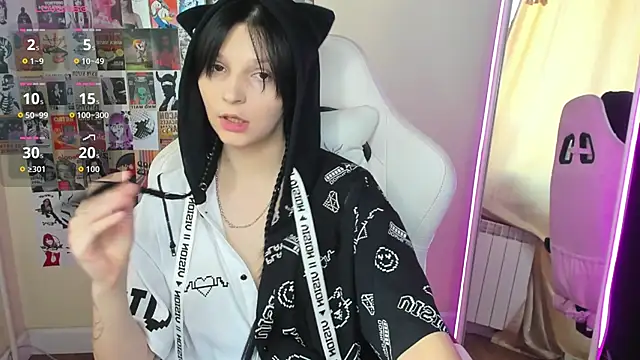 Snapshot of AudreyyKim chatting on October 14, 2025, 9:54 am AudreyyKim online show from October 14, 2025, 9:54 am