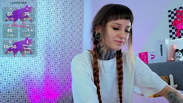 LilithPoison online show from February 21, 2026, 6:37 am