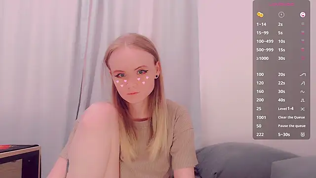 Snapshot of AliceNya_cute chatting on July 9, 2026, 4:46 am AliceNya cute online show from July 9, 2026, 4:46 am