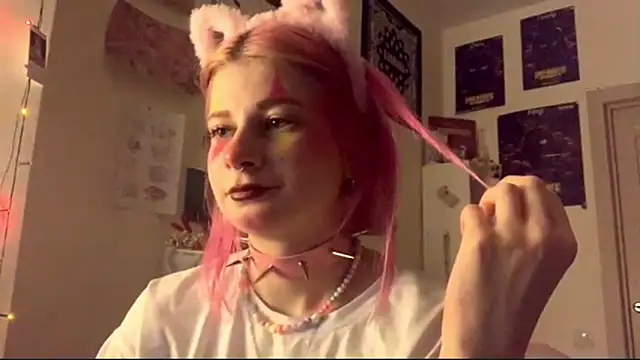 Snapshot of PinkVampire chatting on September 22, 2025, 6:47 pm PinkVampire online show from September 22, 2025, 6:47 pm